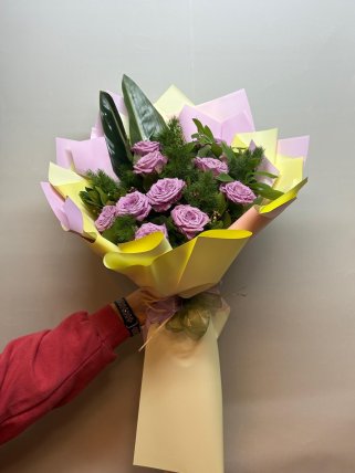 Mor Güzellik Gül Buketi, Kütahya çiçekçi