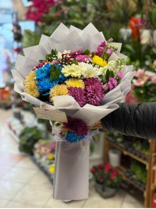 KARIŞIK RENGARENK KIR ÇİÇEĞİ