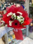 Çiçekçi - KIRMIZI BEYAZ BUKET